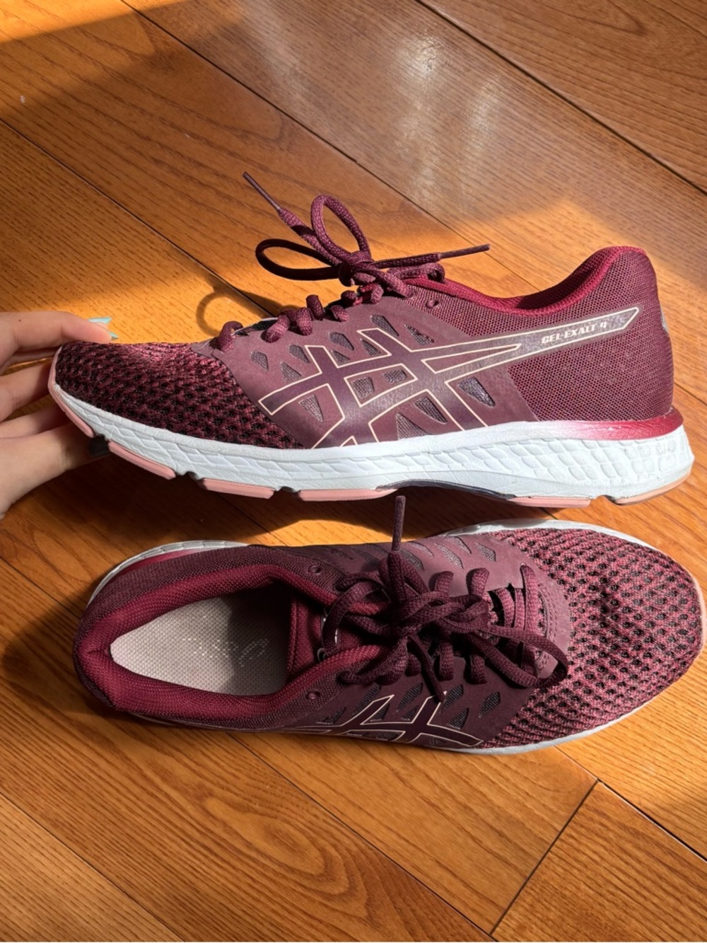 Asics Women's Gel Exalt 4 Burgundy Running Shoe